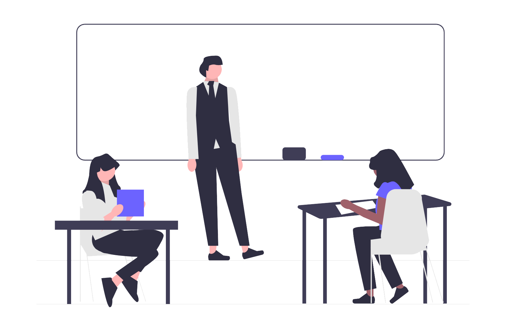 undraw_educator_6dgp support divi.ge